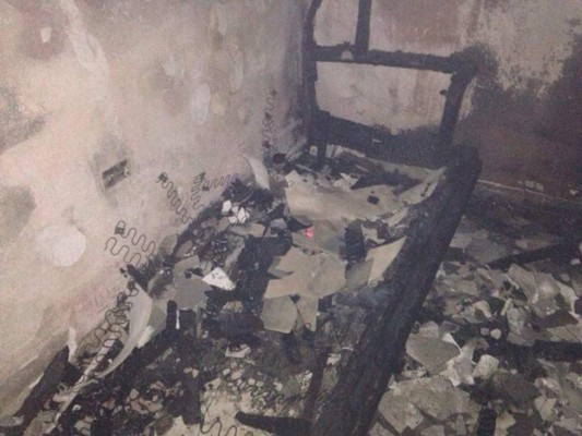 Se incendia casa de mamá de Nathalia Casco en Tocoa