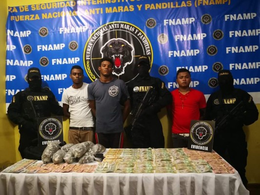 Capturan integrantes de la MS13 por tráfico de drogas en La Ceiba