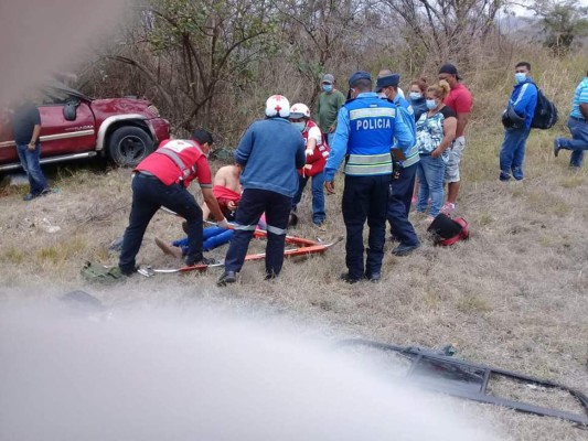 Muere joven de 22 años en fatal accidente en salida a Olancho