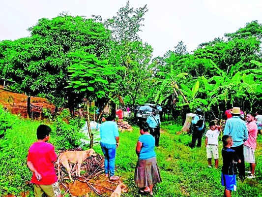 Masacran cinco miembros de una familia en Aldea las tejeras, Comayagua.