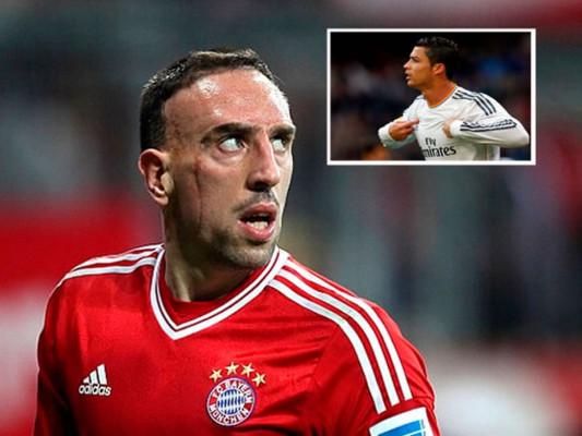 Ribéry: 'Yo no necesito gestos como los de la afición del Madrid con Cristiano'
