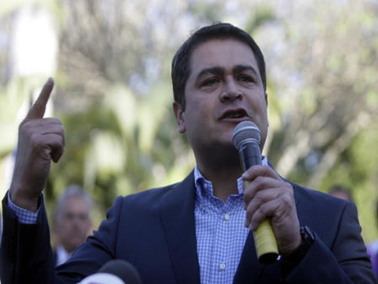 Durante convención, presidente hondureño: 'Será el mejor gobierno en la historia de Honduras'