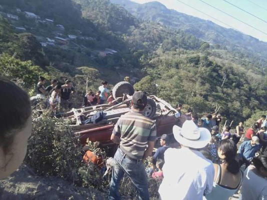 Niña de ocho años muere en accidente en Lempira