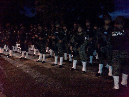 Policía Militar inicia operaciones en San Pedro Sula y Tegucigalpa