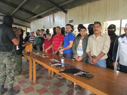 Cae presunta banda vinculada al narcotráfico en Danlí