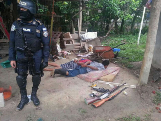 Honduras: Detienen a tres integrantes de una banda criminal en Colón