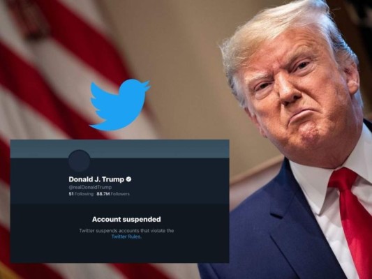 Donald Trump, expulsado de por vida de Twitter