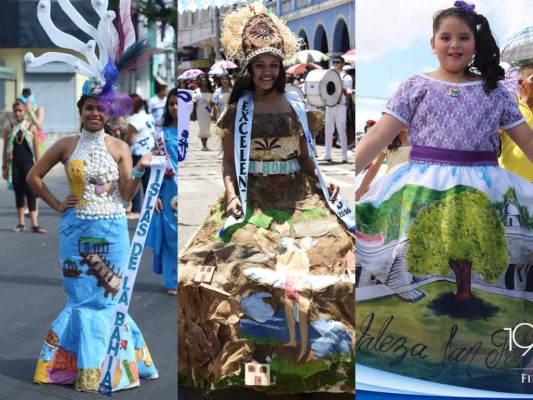 ¿Cuál fue el mejor traje típico de los desfiles en Honduras?