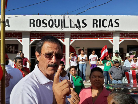 Mauricio Villeda cambia cierre de campaña por obras
