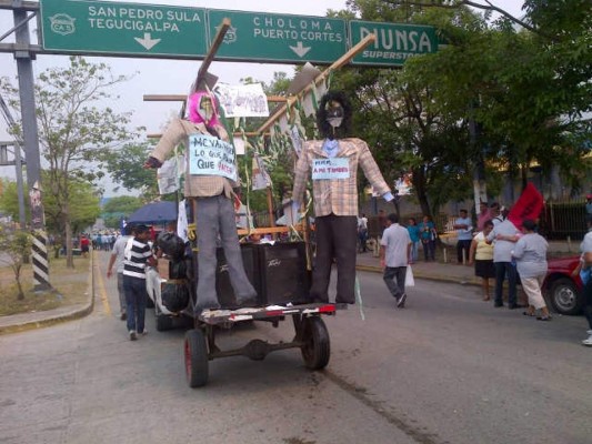 Las mejores fotos del Primero de Mayo en Honduras