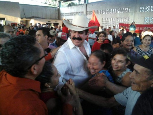 Mel Zelaya: 'El 2017 es el año de 'bye bye' JOH'