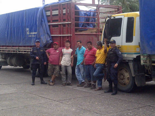 Caen 5 guatemaltecos con madera