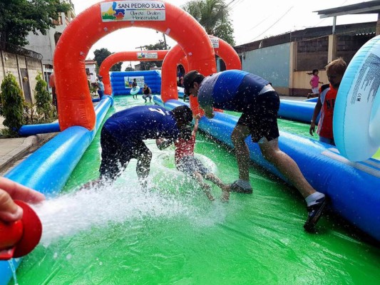 Sampedranos se refrescarán con el festival del agua