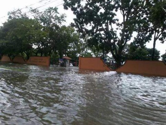 Fotos: Así reportan los lectores el aguacero en San Pedro Sula