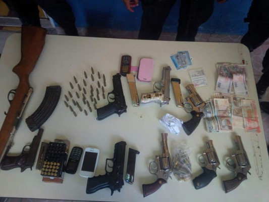 Capturan a siete miembros de la banda Los Linares en Copán