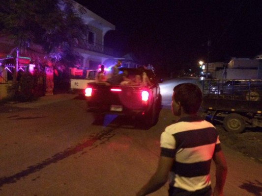 Taxista muere al ser alcanzado por una bala perdida en Atlántida