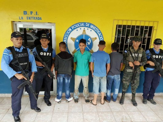 Caen cuatro personas por el supuesto delito de violación en Copán