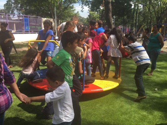 Inauguran megaparque en Las Palmas de San Pedro Sula