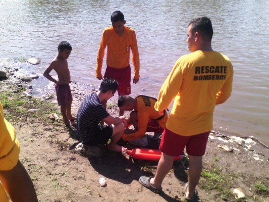 Por milagro jovencito se salva de morir ahogado en el río Ulúa