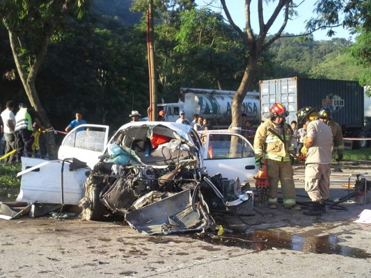 Honduras: Tres muertos y tres heridos deja accidente