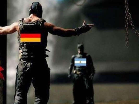 Estos son los memes que dejó la final entre Argentina y Alemania