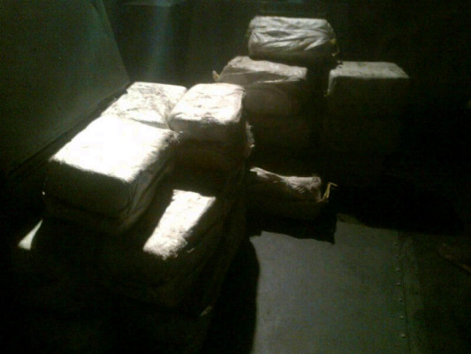 Decomisan 775 kilos de cocaína en La Mosquitia