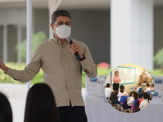 Presidente Hernández anuncia que maestros están en primer grupo que recibirán vacuna anticovid