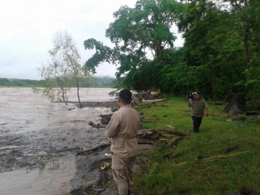 Sigue la alerta amarilla para la ribera del río Ulúa