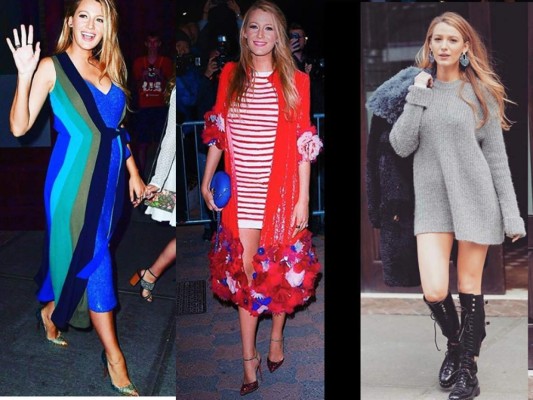 Looks de embarazo de Blake Lively para copiar