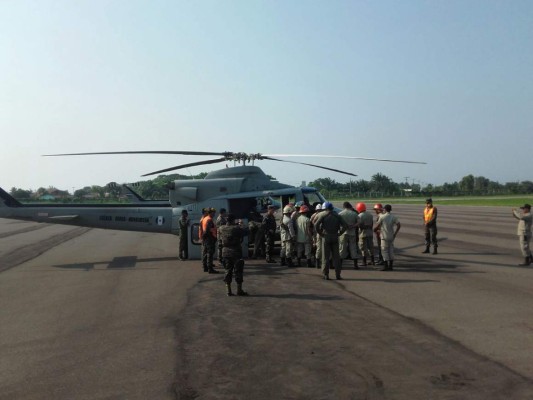 Helicópteros aún no logran apagar incendio en Jeannette Kawas