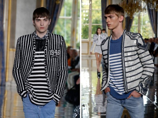 Balmain homenajea a Michael Jackson y llena la pasarela de lentejuelas