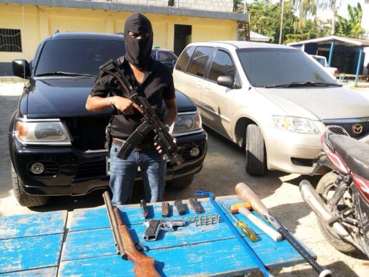 Capturan a 4 supuestos robaviviendas en Choloma, Cortés