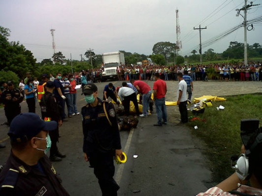 Honduras: Integrantes de Sambat mueren en choque