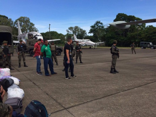 Trasladan a colombiano y tres hondureños a cárcel de Támara