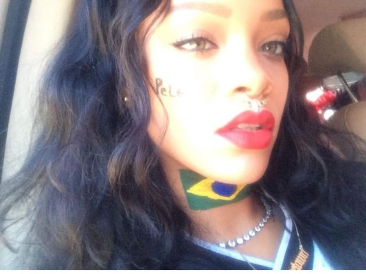 Rihanna calienta la final en Río de Janeiro