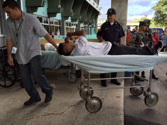 Supuesto pandillero sale herido al enfrentarse con la Policía