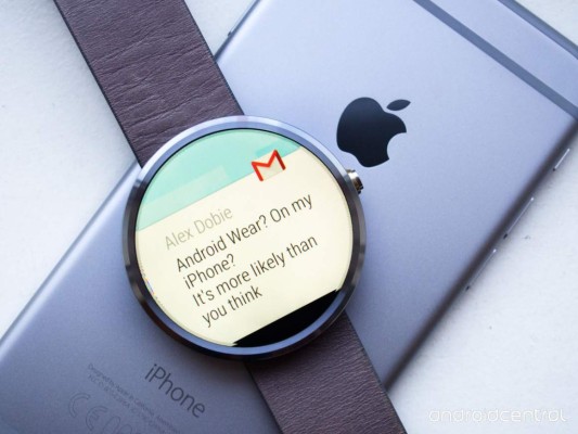 Dispositivos iOS ahora son compatibles con Android Wear