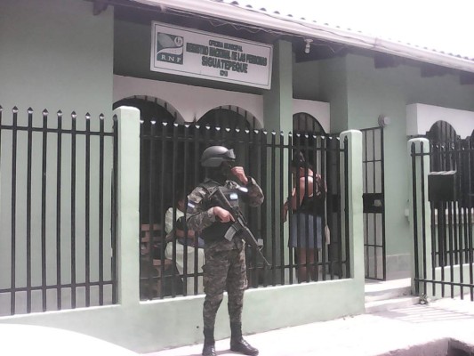 Intervienen el RNP en Siguatepeque tras escándalo de corrupción