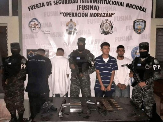 Tras enfrentamiento con militares capturan a cuatro pandilleros