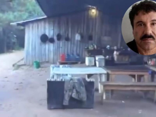 Esta es la cocina donde preparaban los alimentos para el narco más buscado del mundo.
