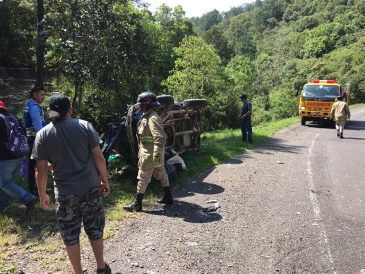 Seis muertos deja accidente de tráfico en Intibucá