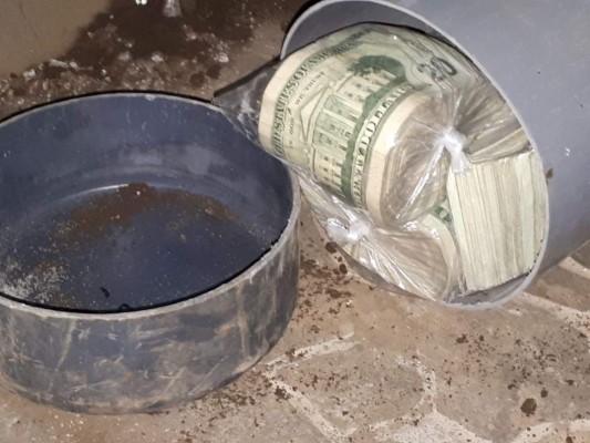 Pandillero de la MS-13 tenía enterrados más de 160,000 dólares