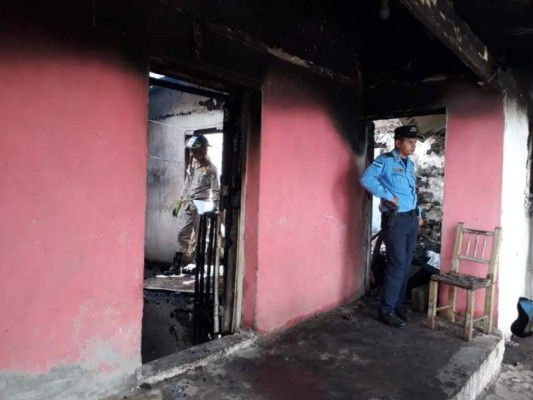 Una niña calcinada deja incendio en vivienda de Francisco Morazán
