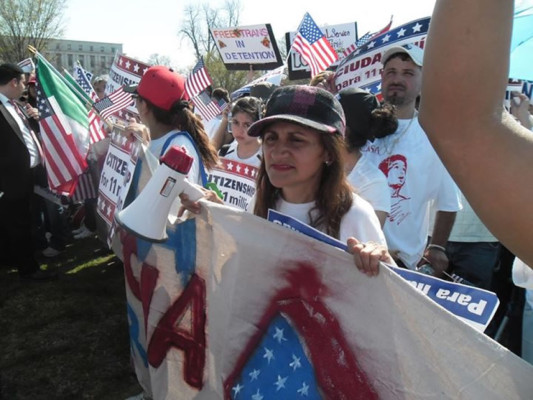 Hondureños marcharán el 5 de octubre por la reforma migratoria