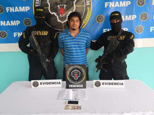 Capturan a 'El Oso', presunto pandillero de la 18 en La Ceiba