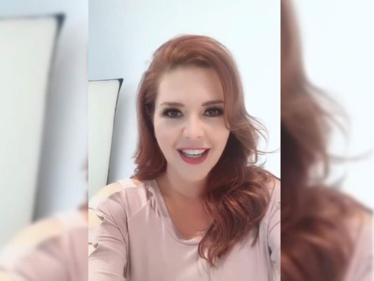 Alicia Machado saluda al programa 'La Red' de Honduras