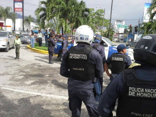 Capturan a cuatro supuestos asaltantes en San Pedro Sula
