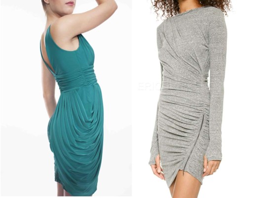 8 maneras de lucir un vestido drapeado