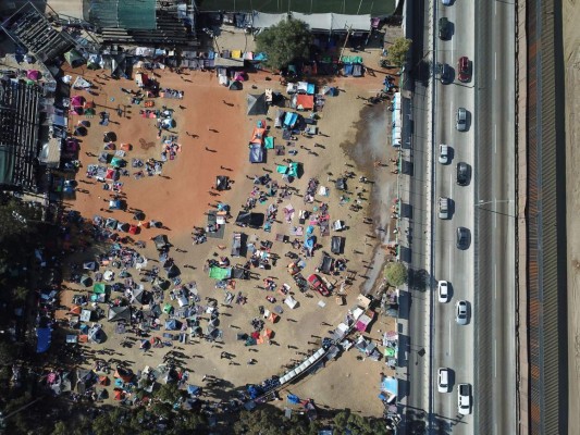 Caravana: Migrantes centroamericanos se reagrupan en Tijuana