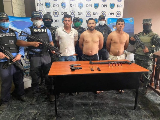Detienen a tres sujetos en Santa de Rosa de Copán por tener orden de captura pendiente